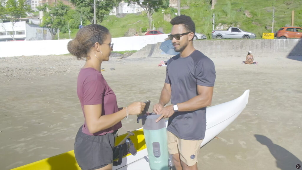 Experiência Canoa Havaiana