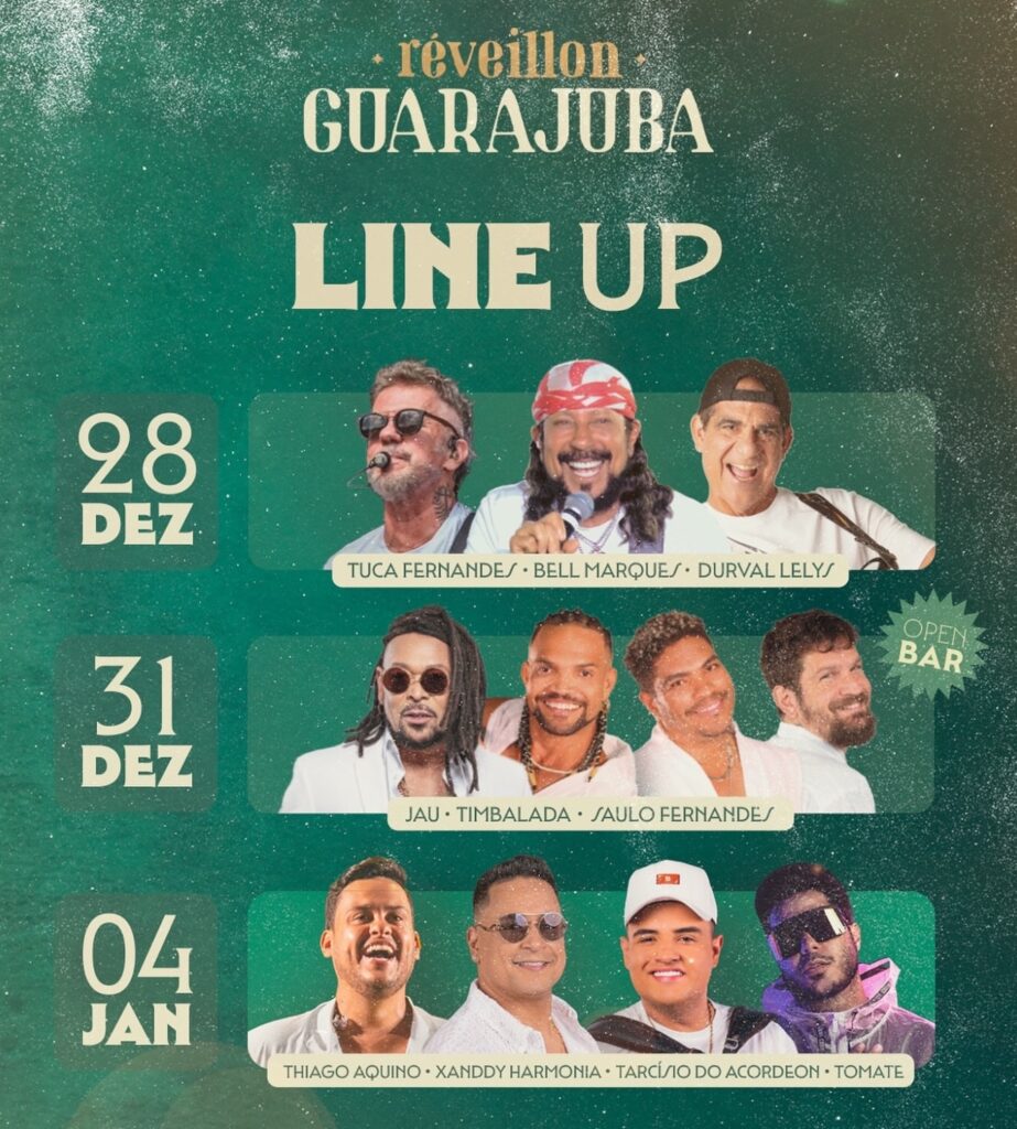 Réveillon Guarajuba Atrações